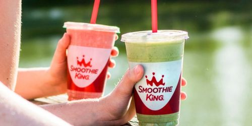 FREE Smoothie King Strawberry Guava Lemonade Refresher – Today Only!