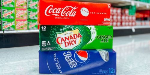 Score THREE Soda 12-Packs from $3.59 Each After Cash Back at Target!