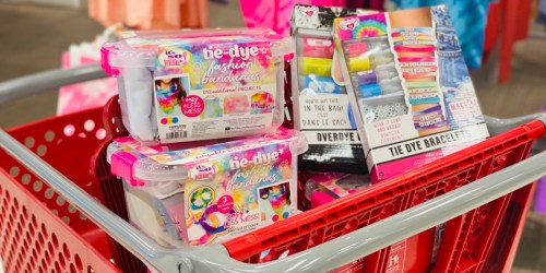 Tie-Dye Fashion Bandanas Kit Just $4.99 at Target (Regularly $10) + More Kids DIY Sets