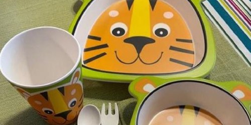 5-Piece Kids Bamboo Dinnerware Sets Only $9.74 on Target (Regularly $15)