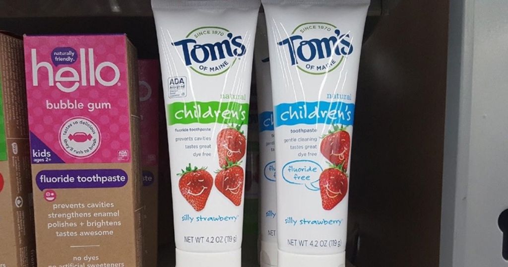 tom's of maine children's toothpaste