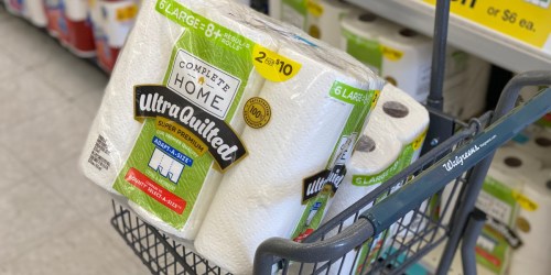 Complete Home Paper Towel 6-Packs Only $4 Each on Walgreens.com
