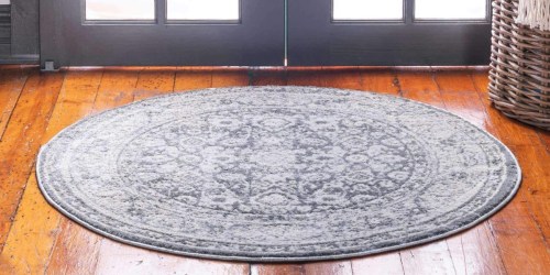 Unique Loom 6′ Round Area Rug Only $38.98 Shipped on Amazon