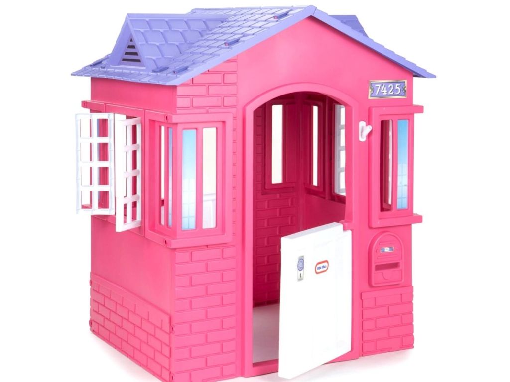 little tikes playhouse in pink