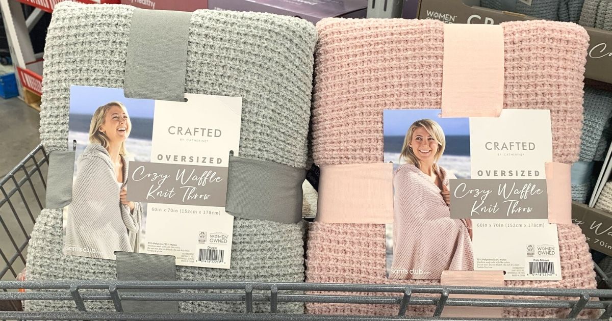 This Cozy Waffle Knit Throw Is Just 24 98 For Sam S Club Members Comparable To 119 Barefoot Dreams Throw Hip2save This Cozy Waffle Knit Throw Is Just 24 98 For Sam S Club Members Comparable To 119 Barefoot Dreams Throw Hip2save