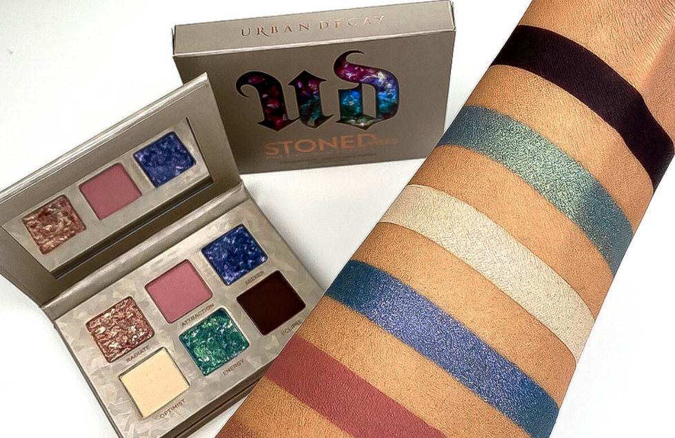 Urban Decay Stoned Mini palette by an arm