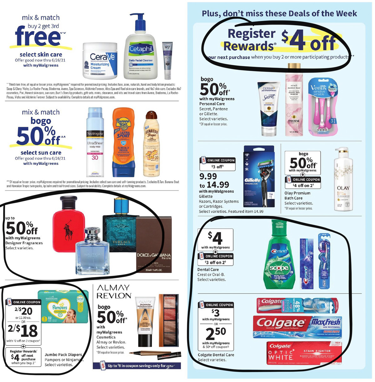 Walgreens Ad Scan For The Week Of 6/6/21 – 6/12/21 (We’ve Circled Our ...