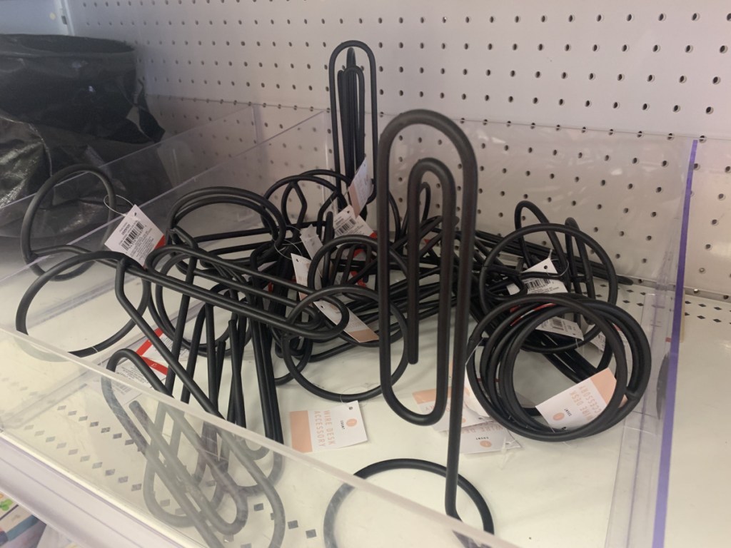 Wire Photo Holder on store shelf