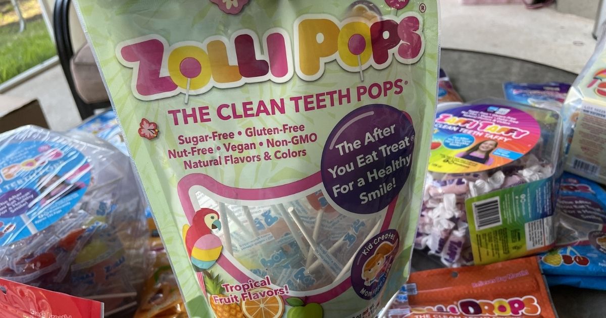 Zollipops bag of tropical fruit lollipops