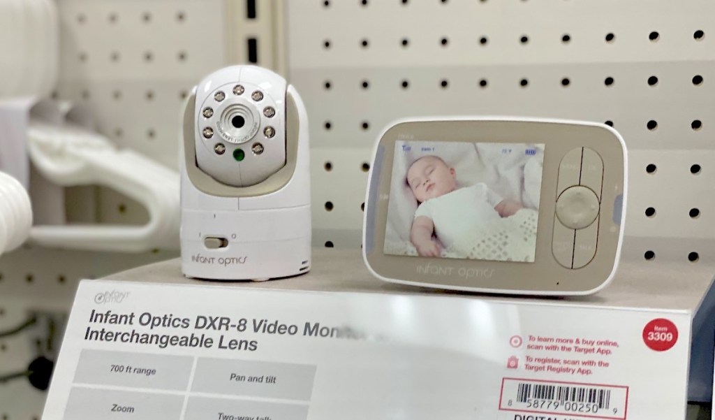 must have baby monitor on display at store baby shower gift ideas