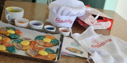 Free Chef Hat & Apron w/ Baketivity Kids DIY Baking Subscription Box