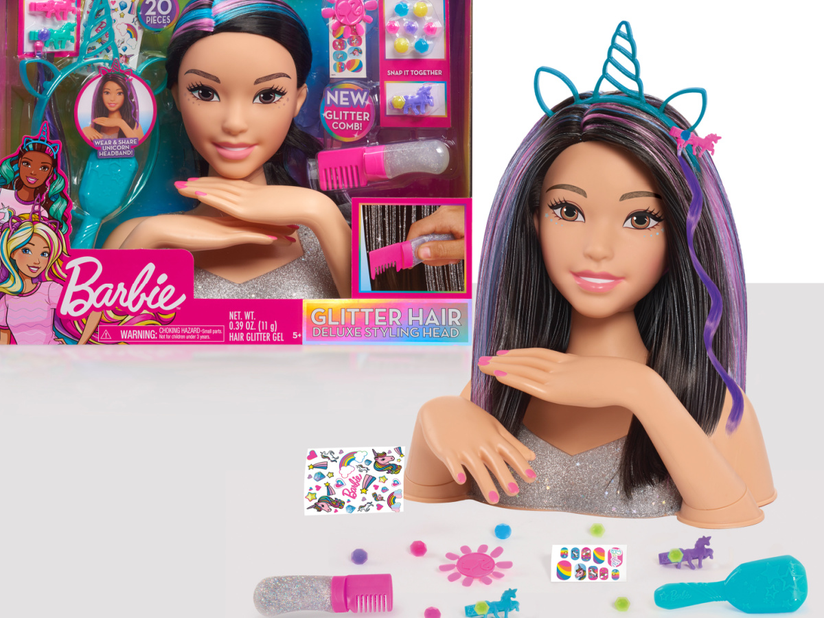 barbie loves beauty styling head