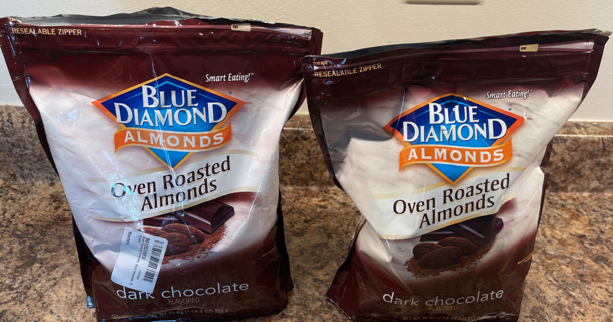 Blue Diamond Dark Chocolate Almonds Only $5.69 Shipped on Amazon (Regularly $10)