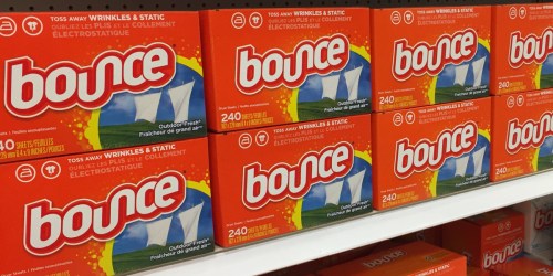 Bounce Dryer Sheets 240-Count Only $5.62 Shipped on Amazon