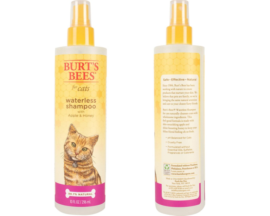 burts bees cat shampoo