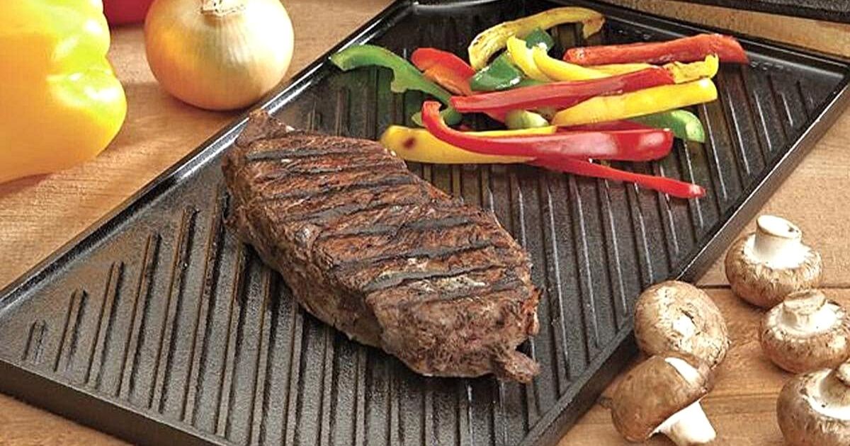 Lodge Pre-Seasoned Cast Iron Reversible Grill/Griddle Only $29.90 Shipped on Amazon (Regularly $60)