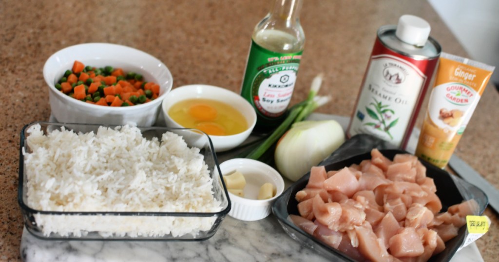 chicken fried rice ingredients