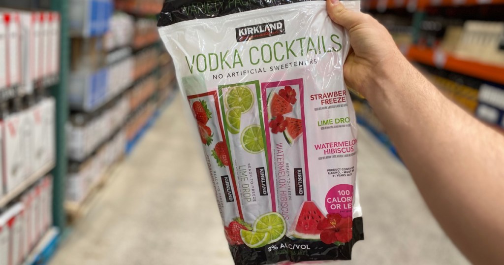 Kirkland Signature Vodka Freeze Pops 18-Pack Just $15.99 at Costco