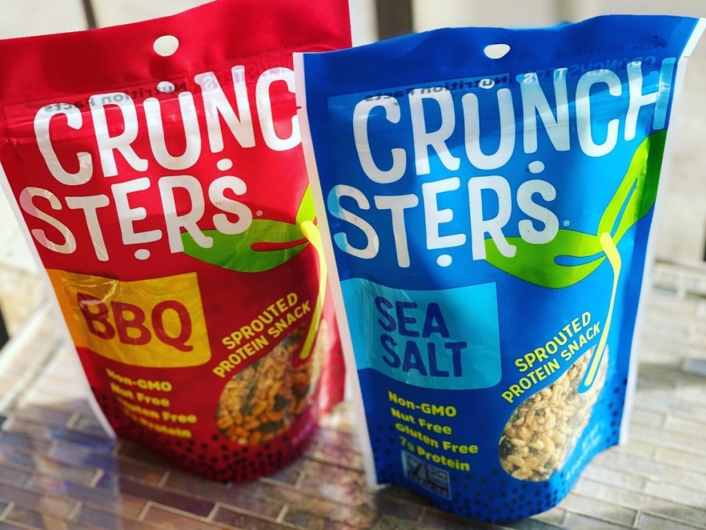 two bags of Crunchsters
