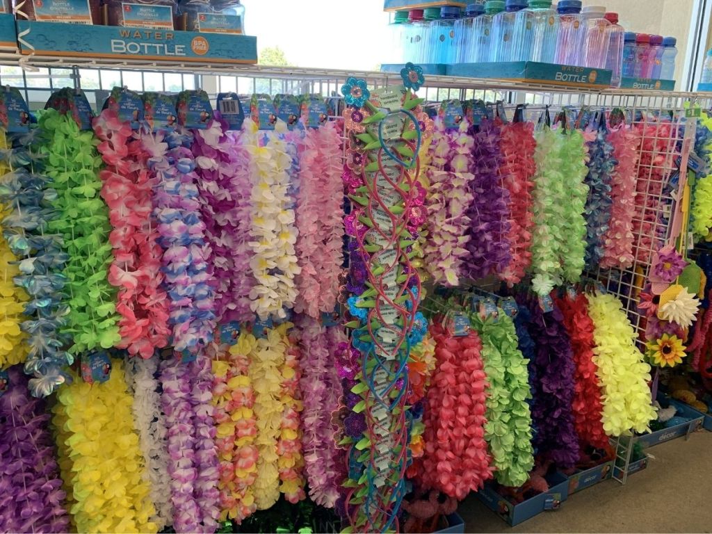 Summer & Luau Party Supplies Only 1 at Dollar Tree Grass Skirts