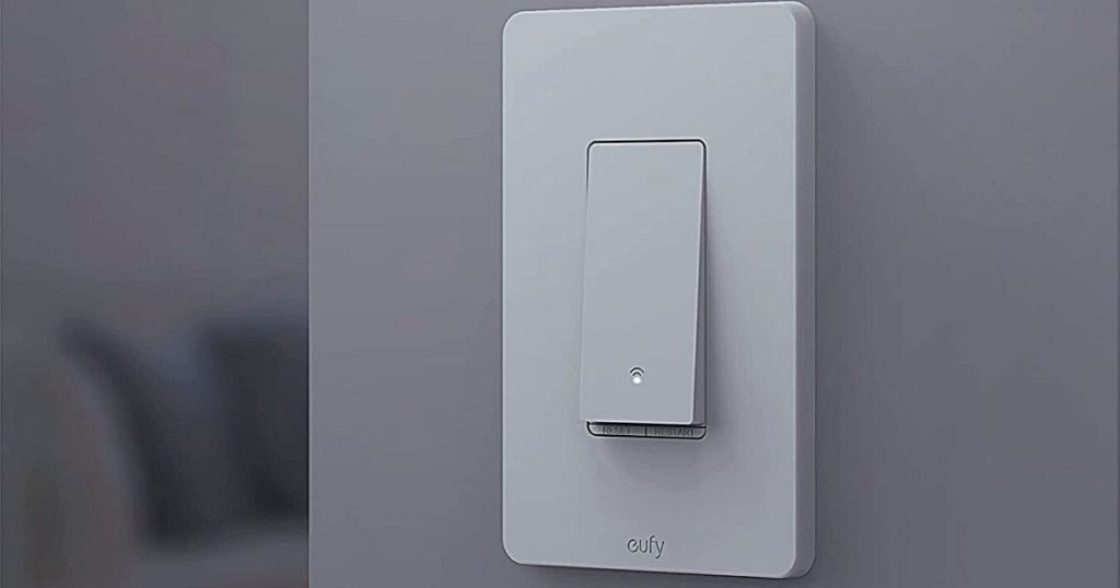 smart switch on wall