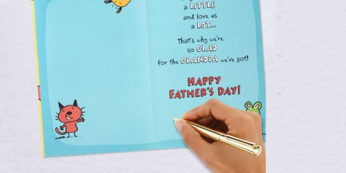 Possible $4 Off Hallmark Purchase Coupon = 2 Free Father’s Day Cards (Check Your Email)