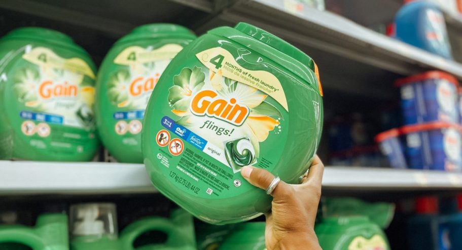 Gain Flings 112-Count Laundry Detergent Pacs Just $16.97 Shipped on Amazon