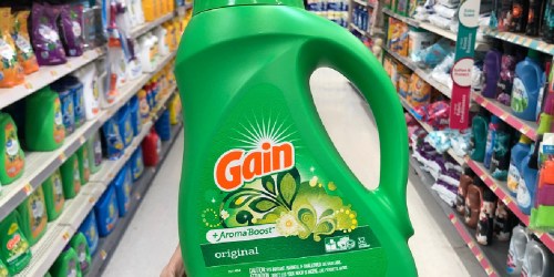 TWO Gain Laundry Detergent Liquid Bottles Just $10 Shipped for Amazon Prime Members | Just $5 Each