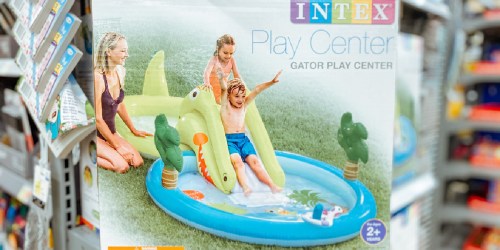 Intex Inflatable Kids Pool w/ Gator Water Slide & Sprayer Just $32.88 on Walmart.com (Regularly $50)