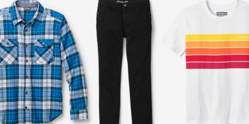 Eddie Bauer Kids Apparel from $6.99 (Regularly $17) | Tees, Jeans, & More
