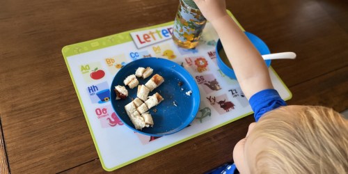 These Kids Placemats are Non-Slip, Educational, & FUN!