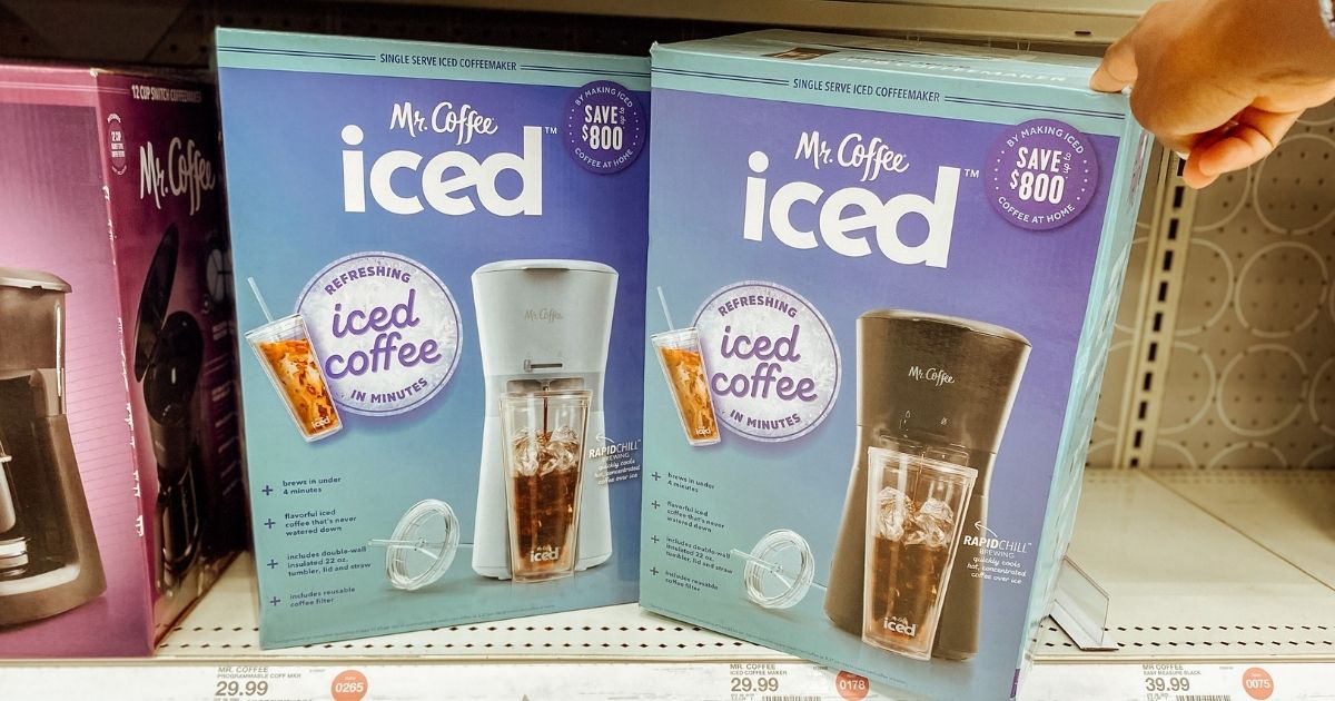 Target: Mr. Coffee Iced Coffee Maker w/Tumbler for $24.99 (Reg. $35) - Kids  Activities, Saving Money, Home Management