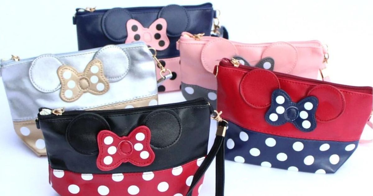 Disney Minnie Mouse Inspired Cosmetic Bags Just $9.99 Shipped (Regularly  $20) • Hip2Save