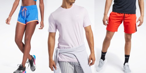 Reebok Men’s & Women’s Apparel from $6.79 Shipped (Regularly $25) | Graphic Tees, Shorts & More