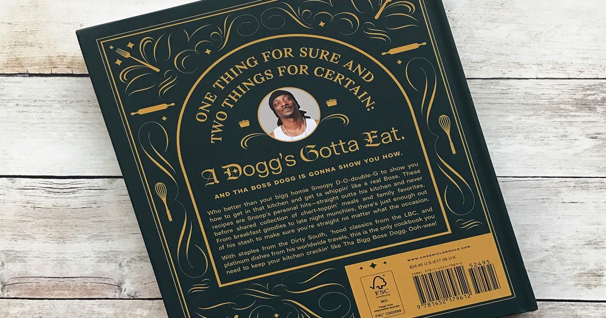 Snoop Dogg S Hardcover Cookbook Just 12 47 On Amazon Regularly 25 Fun Father S Day Gift Idea Hip2save