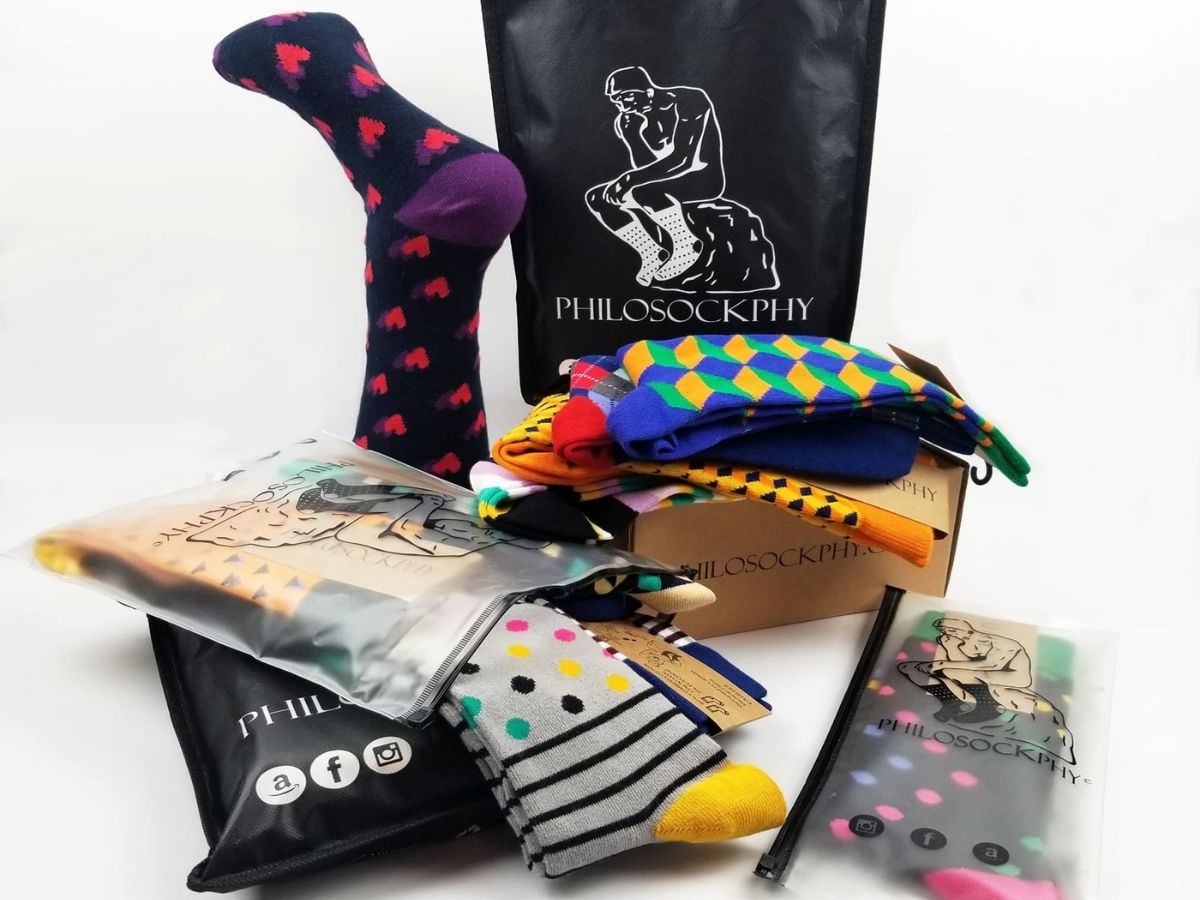 Philosockphy socks and packages