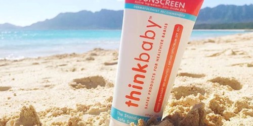 Thinkbaby Sunscreen 6oz Bottle Only $12 Shipped on Amazon (Reg. $22)
