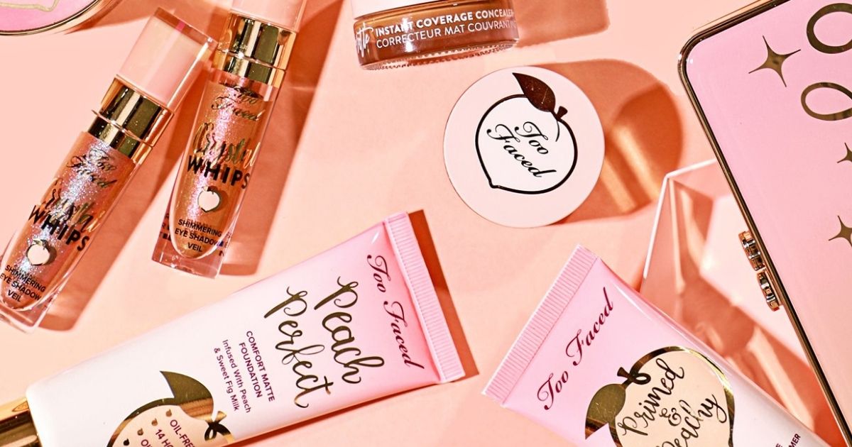 Too Faced peach products