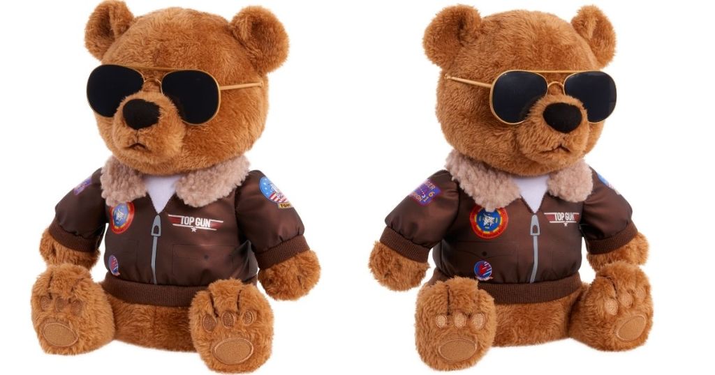 Top Gun Teddy Bear 2 Top Gun 10" Musical Teddy Bear Just 8.99 on (Regularly 22