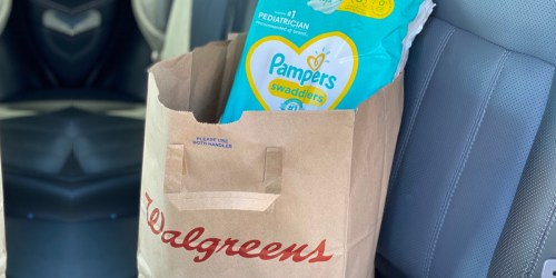 SIX Pampers Diapers & Easy-Up Packs Only $23.75 After Walgreens Rewards (Just $3.96 Each)