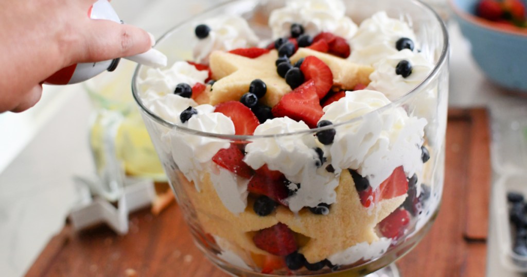 4th of july trifle