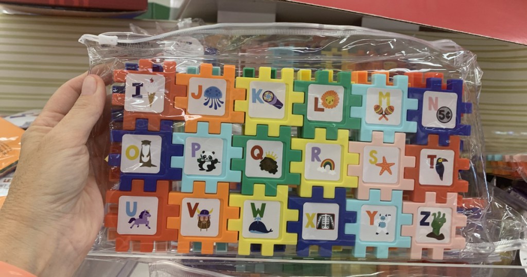 Alphabet Puzzle from Target Dollar Spot