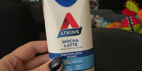 Atkins Protein Shake 15-Count Just $14 Shipped on Amazon – Only 93¢ Each (Gluten-Free & Keto-Friendly)