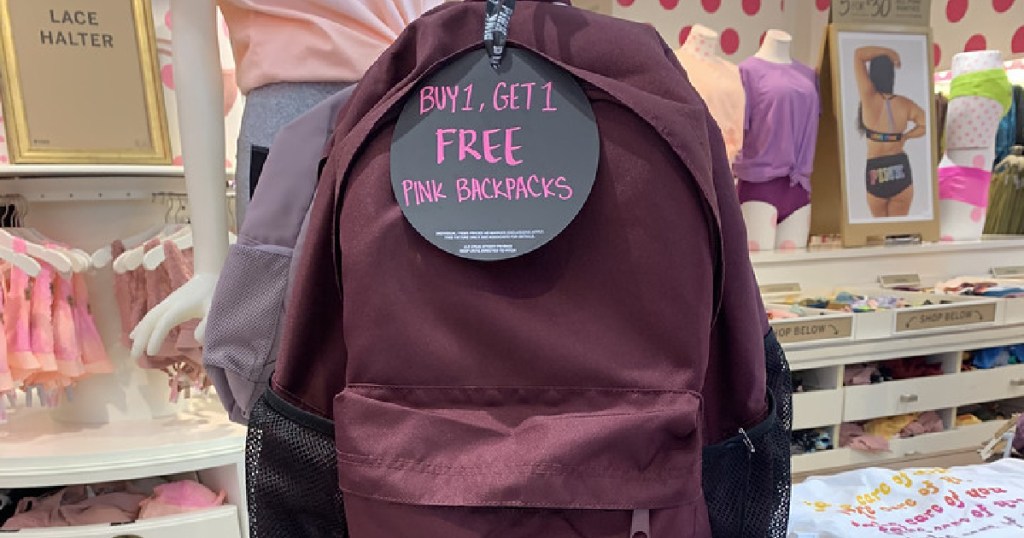 BOGO Pink Backpacks