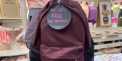 Victoria’s Secret PINK Backpacks from $14.97 Each (Regularly $30)