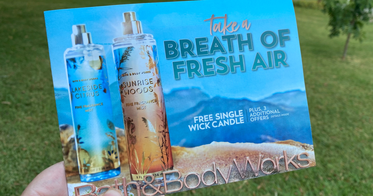 free candle coupon bath and body works