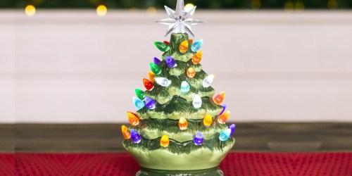 Holiday Decor Just $17.99 Shipped | Ceramic Christmas Tree, Wooden Advent Calendar, & More