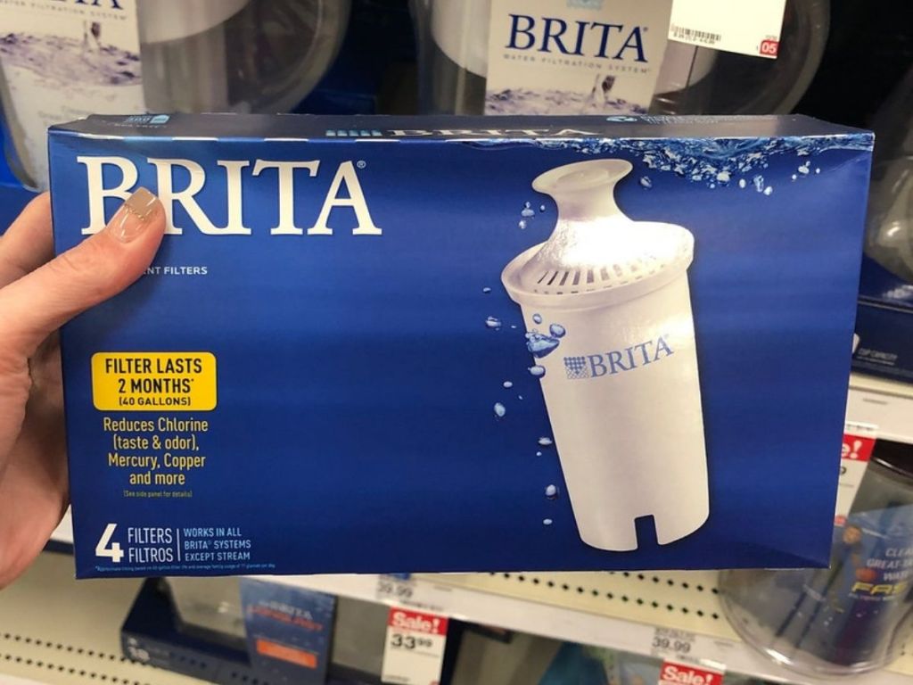 Brita Water Filter Replacement Pack 4-pack