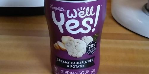 Campbell’s Well Yes! Sipping Soup 8-Pack Only $8.74 Shipped on Amazon (Regularly $14)