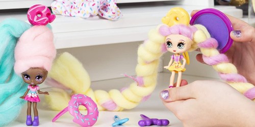 Candylocks Donut Scented Dolls 2-Pack Just $4 on Amazon | 15 Inches of Hair to Style